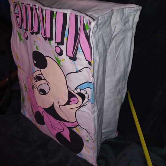 Vintage Disney's Minnie Mouse canvas bag/tote - Picture 4 of 9